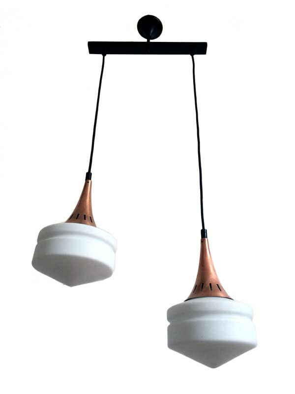 lampadario Stilnovo a due luci _ L067