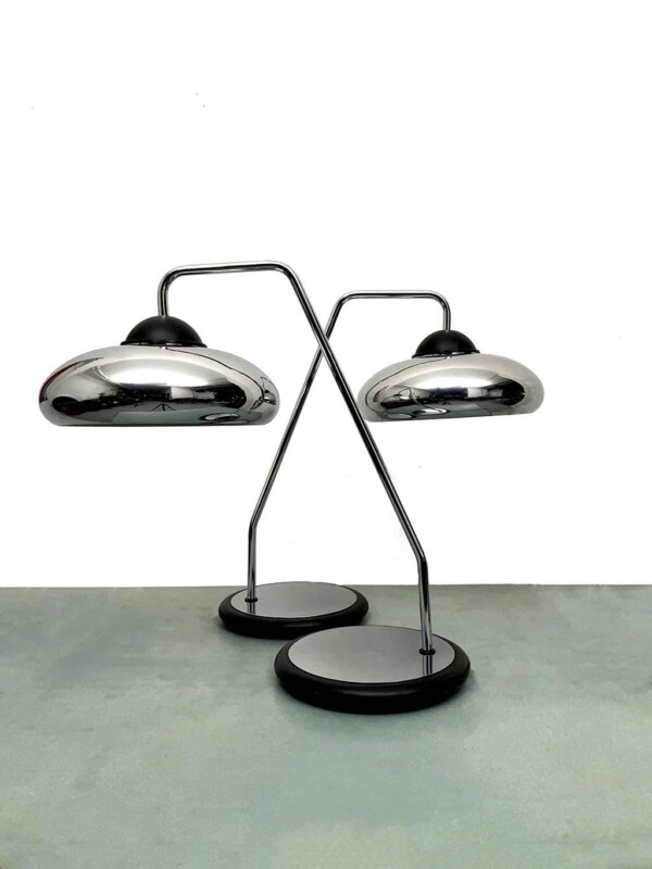 Two table lamps mod. 2101 “Ministeriale” by Stilnovo _ L083
